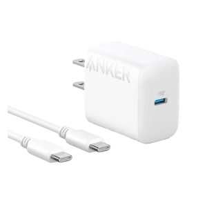 شارژر دیواری 20 وات انکر مدل A2347 به همراه کابل USB-C به طول 1.5 متر