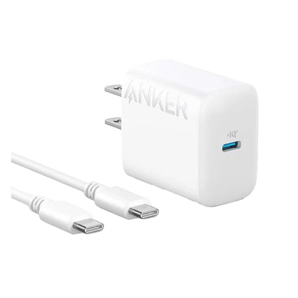 شارژر دیواری 20 وات انکر مدل A2347 به همراه کابل USB-C به طول 1.5 متر